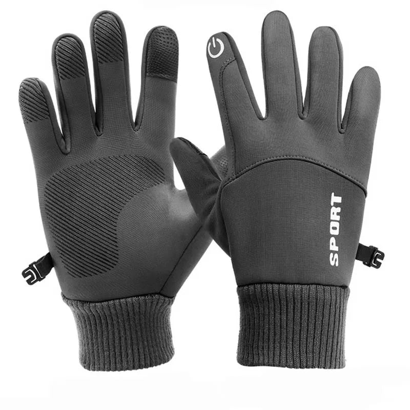 Luva de Inverno Impermeavel Invoux NVX158 Cinza Escuro