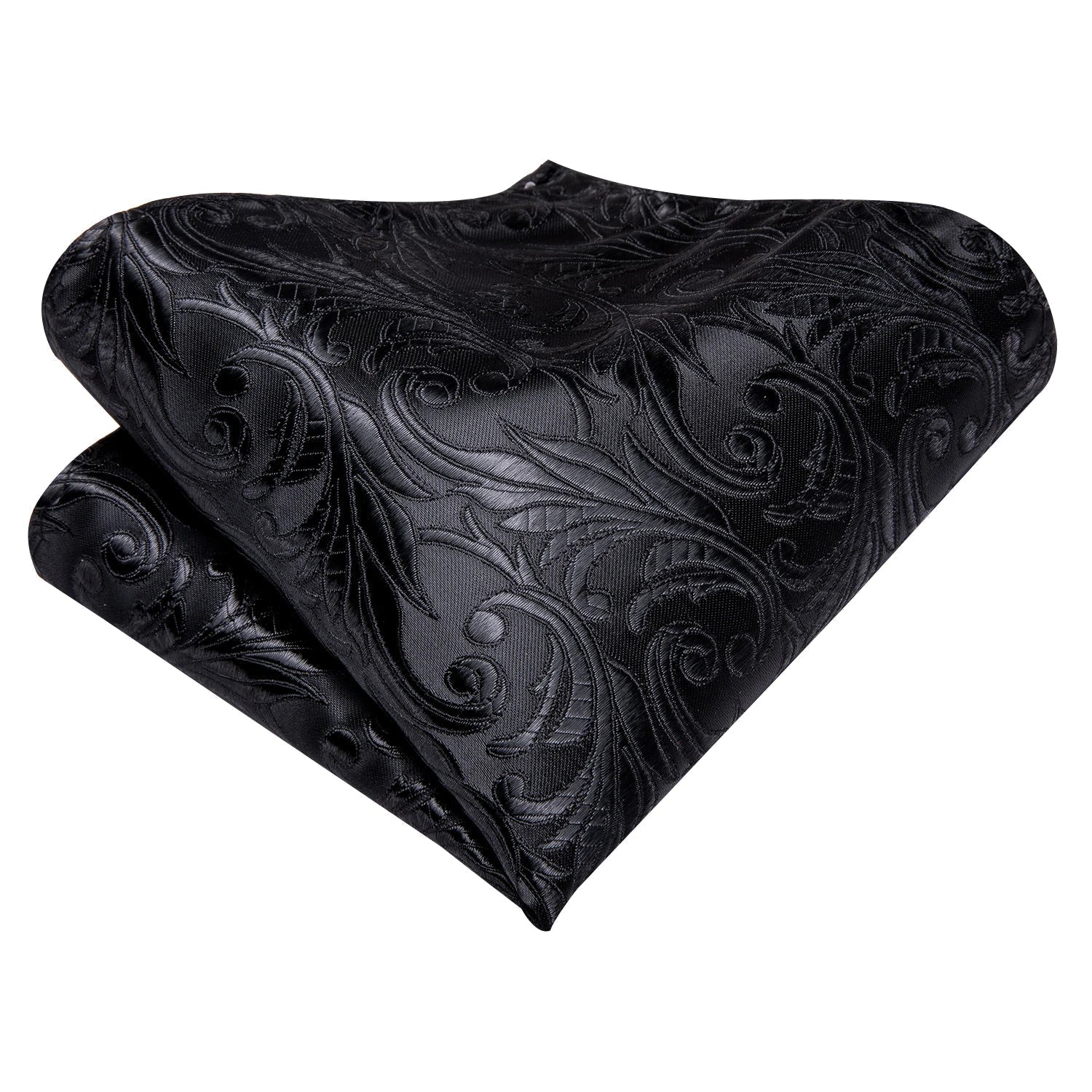 Conjunto Gravata de Seda Invoux NVX141 Preto Estampado 5