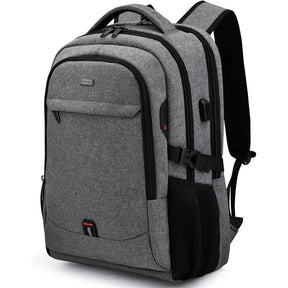 Mochila Executiva Invoux Atlas – Notebook 17", Impermeável com Porta USB