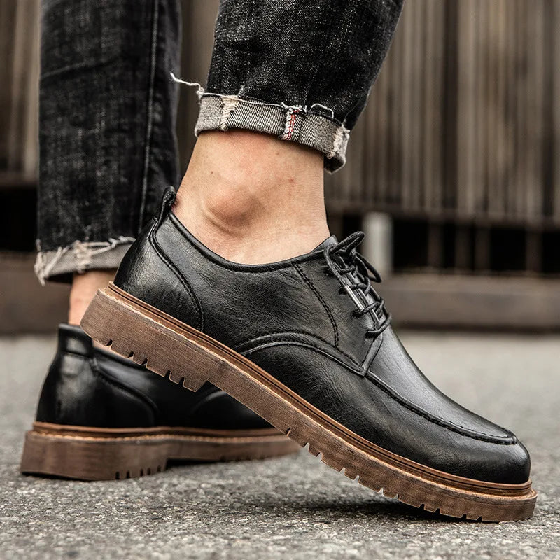 Sapato Masculino de Couro Invoux Classic