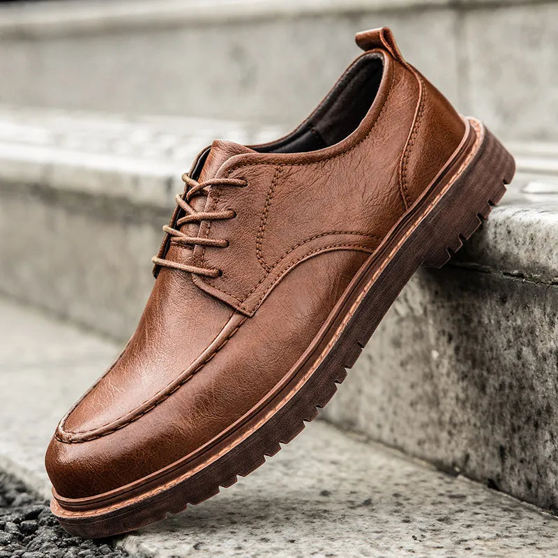 Sapato Masculino de Couro Invoux Classic