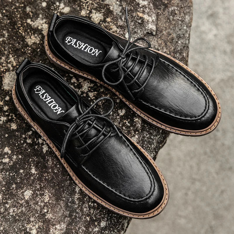 Sapato Masculino de Couro Invoux Classic