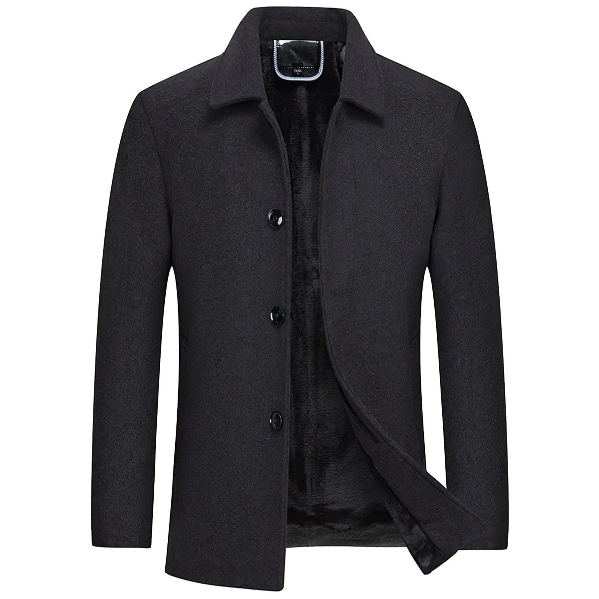 Sobretudo Masculino Curto de Lã Invoux Oslo