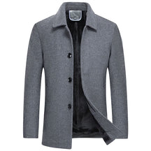 Sobretudo Masculino Curto de Lã Invoux Oslo