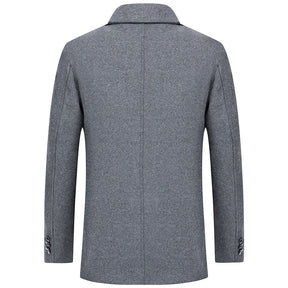 Sobretudo Masculino Curto de Lã Invoux Oslo