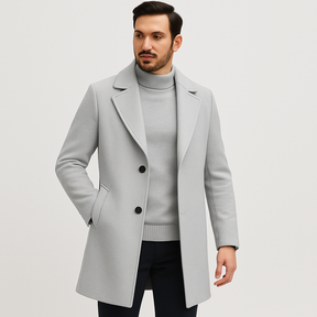 Sobretudo Masculino Cinza Invoux NVX110