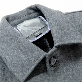 Sobretudo Masculino Curto de Lã Invoux Oslo