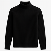 Sueter Básico Gola Alta Invoux NVX124 Preto