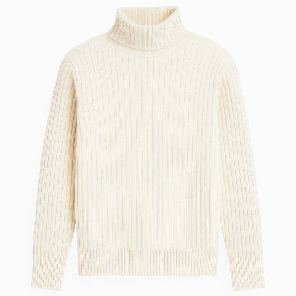 Sueter Basico Gola Alta Invoux NVX124 Branco